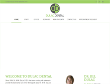 Tablet Screenshot of dentistedina.com